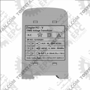 ترنسدیوسر جریان صنعتی ZIEGLER مدل 20K3A