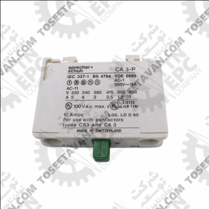 بلوک کمکی کنتاکتور Sprecher + Schuh مدل CA3-P