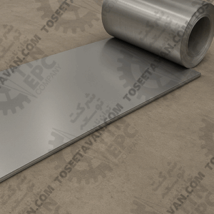 ورق استیل 1.5 میل 409L (ابعاد 1250×2500)